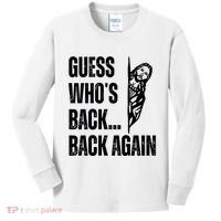 Guess Whos Back Again Jesus Easter Kids Long Sleeve Shirt thumb 0