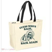 Guess Whos Back Back Again Jesus Tote Bag thumb 2