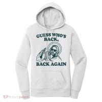 Guess Whos Back Back Again Jesus Women's Hoodie thumb 0