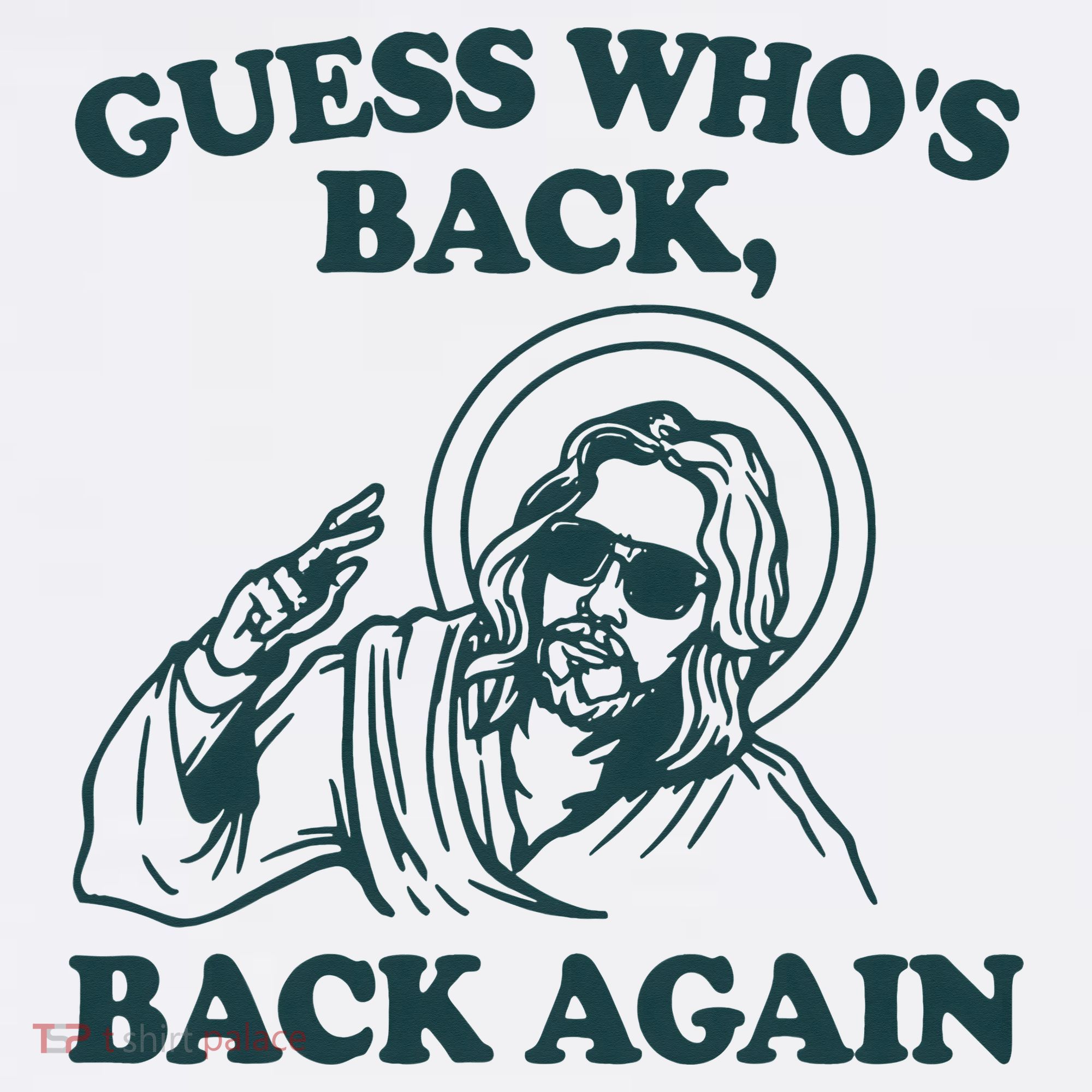 Guess Whos Back Back Again Jesus Women's Hoodie