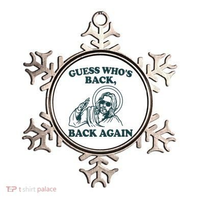 Guess Whos Back Back Again Jesus Ornament