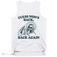 Guess Whos Back Back Again Jesus Tank Top thumb 0