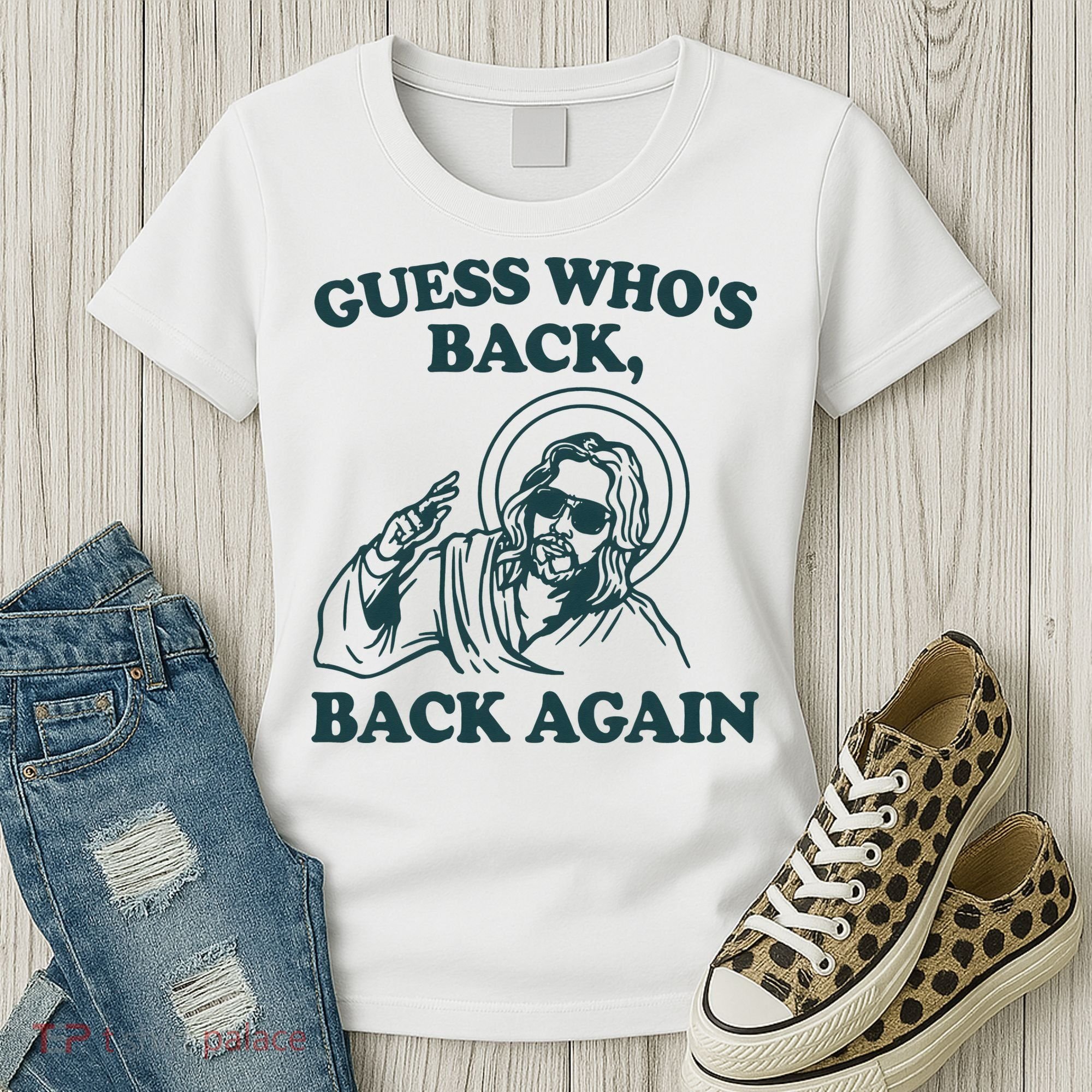 Guess Whos Back Back Again Jesus Women's T-Shirt