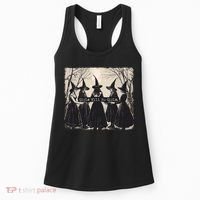 Girl Will Be Girl Witch Halloween Funny Witchy Vibes Women Women's Tank Top thumb 0
