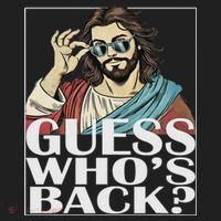 Guess Whos Back Jesus Easter Religious Catholic Women's Sweatshirt thumb 2