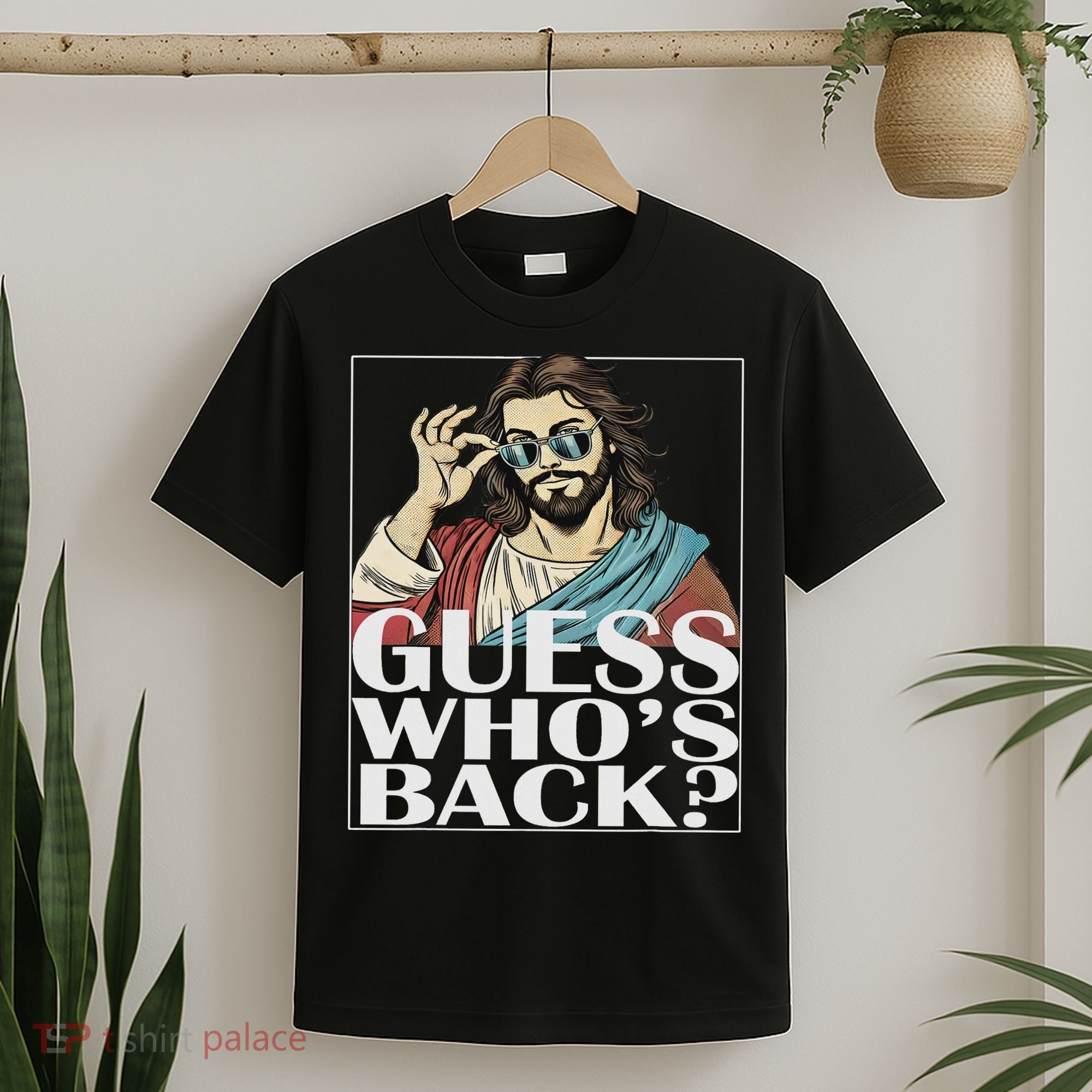 Guess Whos Back Jesus Easter Religious Catholic T-Shirt
