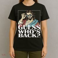 Guess Whos Back Jesus Easter Religious Catholic T-Shirt thumb 4
