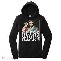 Guess Whos Back Jesus Easter Religious Catholic Women's Hoodie thumb 0