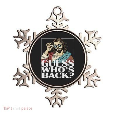 Guess Whos Back Jesus Easter Religious Catholic Ornament
