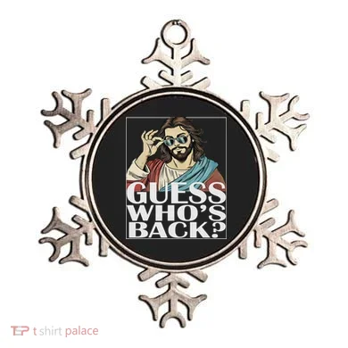 Guess Whos Back Jesus Easter Religious Catholic Ornament