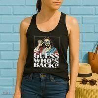 Guess Whos Back Jesus Easter Religious Catholic Women's Tank Top thumb 2