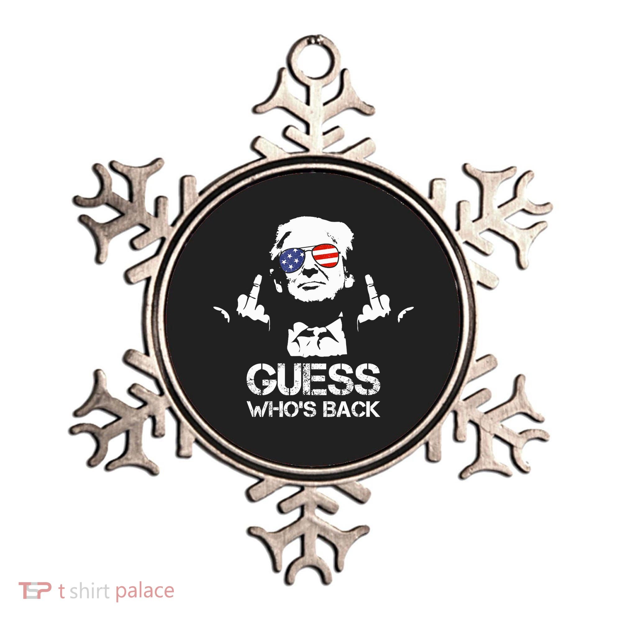 Guess WhoS Back Trump Ornament