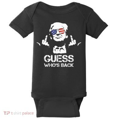 Guess WhoS Back Trump Baby Bodysuit