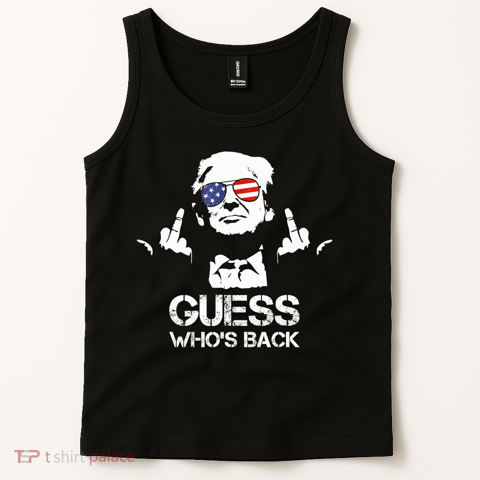 Guess WhoS Back Trump Tank Top