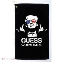 Guess WhoS Back Trump Golf Towel thumb 0