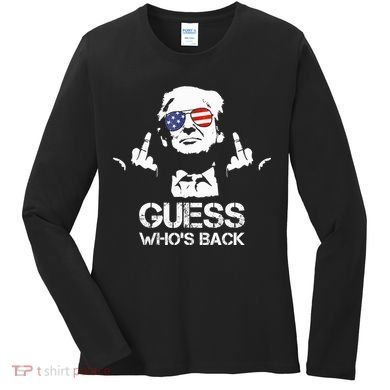 Guess WhoS Back Trump Women's Long Sleeve Shirt