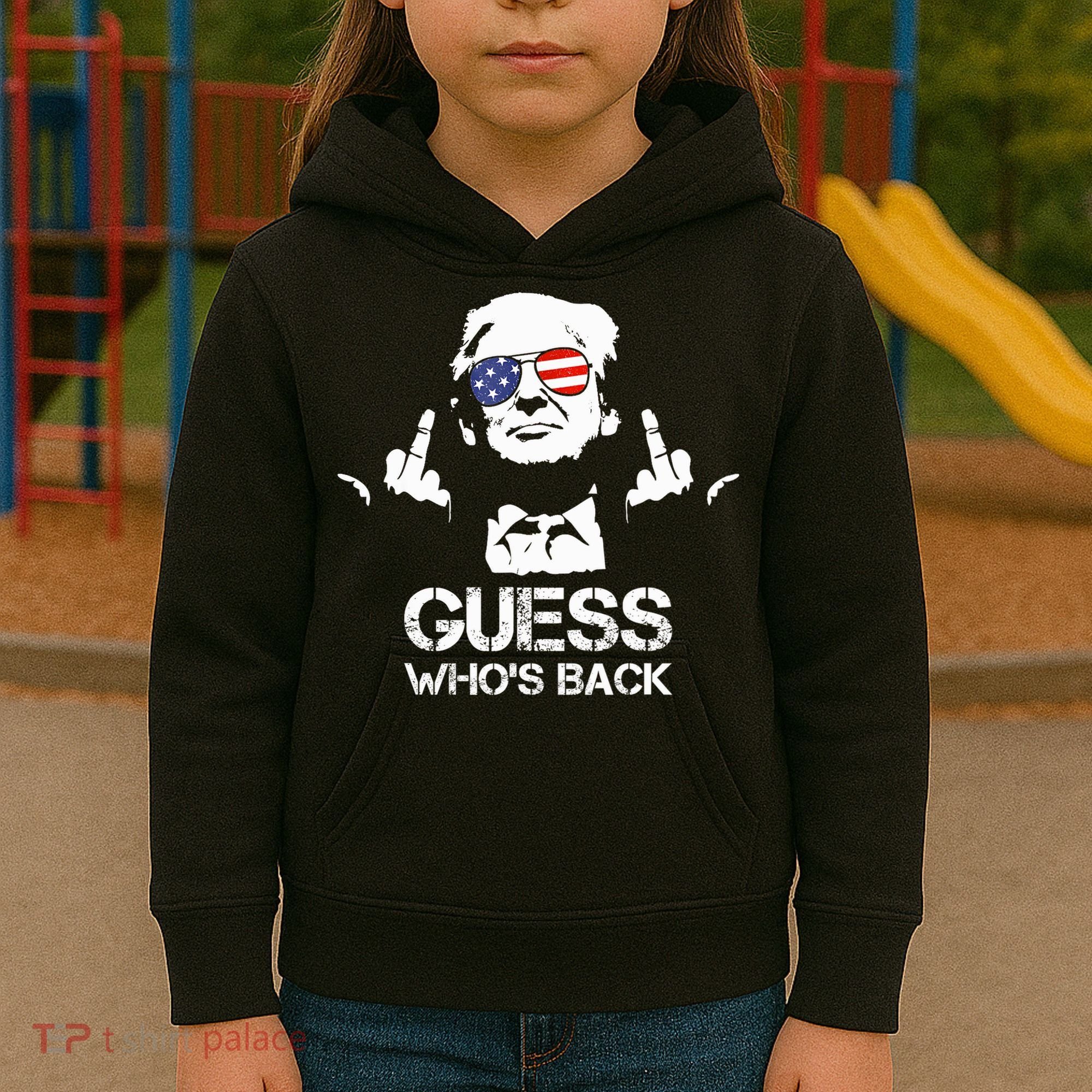 Guess WhoS Back Trump Kids Hoodie