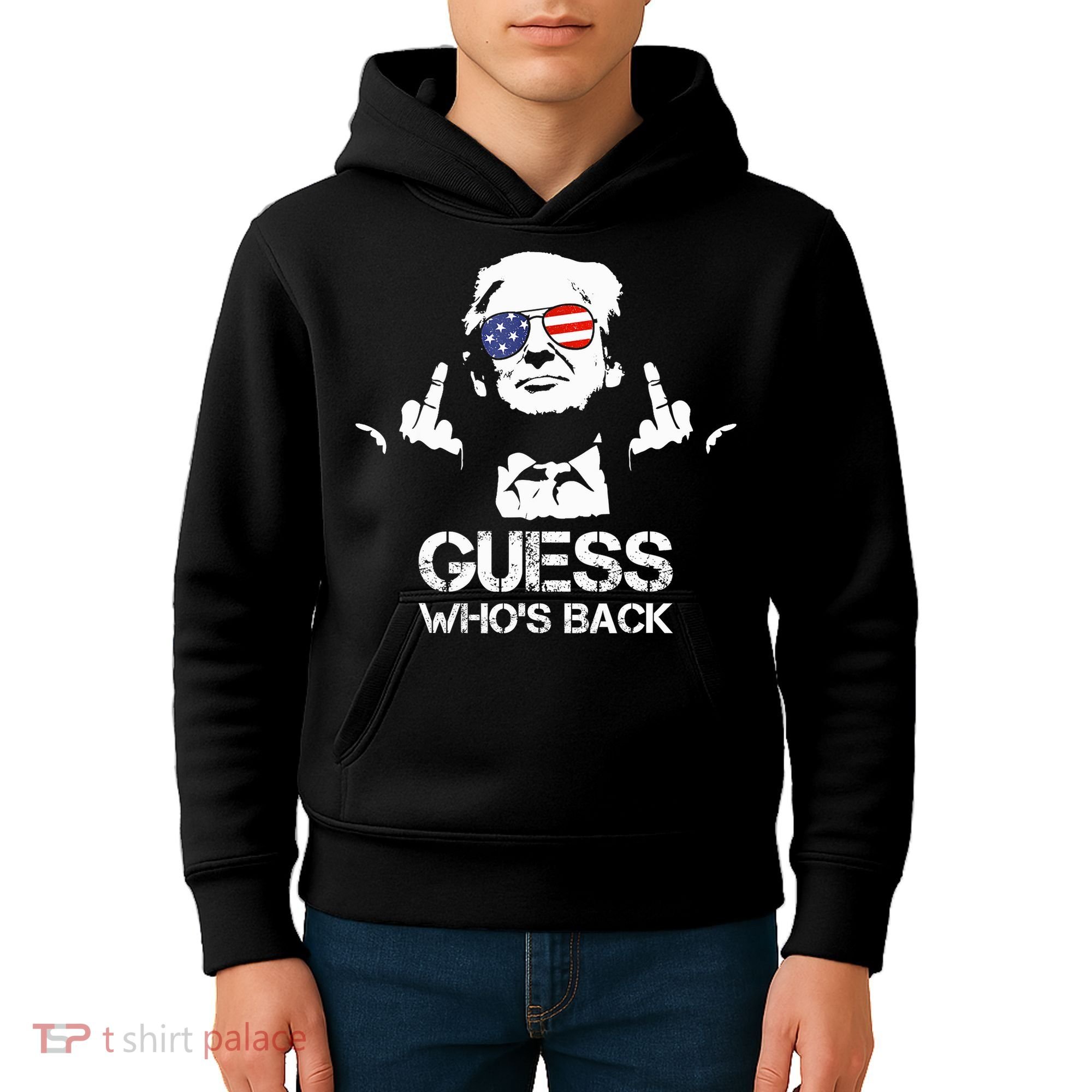 Guess WhoS Back Trump Kids Hoodie