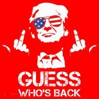 Guess WhoS Back Trump Santa Hat thumb 1