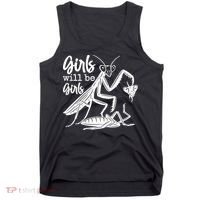 Girls Will Be Girls Praying Mantis Tank Top thumb 0