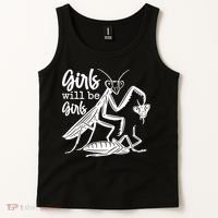 Girls Will Be Girls Praying Mantis Tank Top thumb 2