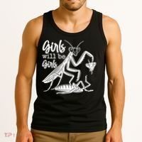 Girls Will Be Girls Praying Mantis Tank Top thumb 3