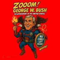 George W. Bush The Presidential Chronicles Santa Hat thumb 1