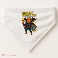 George W. Bush The Presidential Chronicles USA-Made Doggie Bandana thumb 0