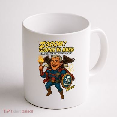 George W. Bush The Presidential Chronicles Coffee Mug back