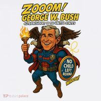 George W. Bush The Presidential Chronicles Women's Hoodie thumb 2