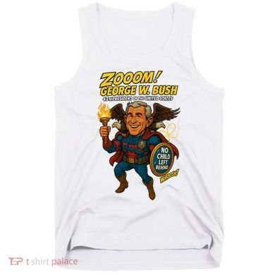 George W. Bush The Presidential Chronicles Tank Top