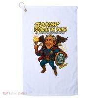 George W. Bush The Presidential Chronicles Golf Towel thumb 0