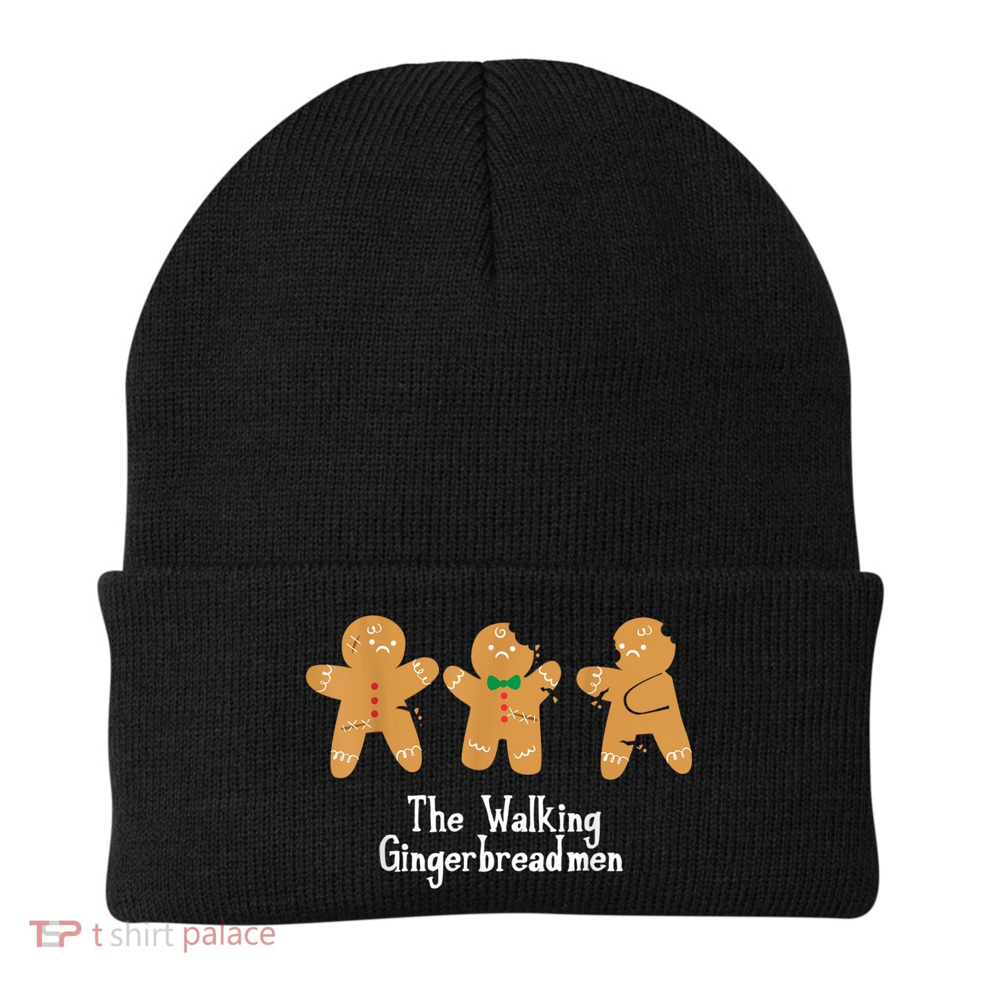 Gingerbread Walking Bread Cookie Baking Cute Christmas Beanie