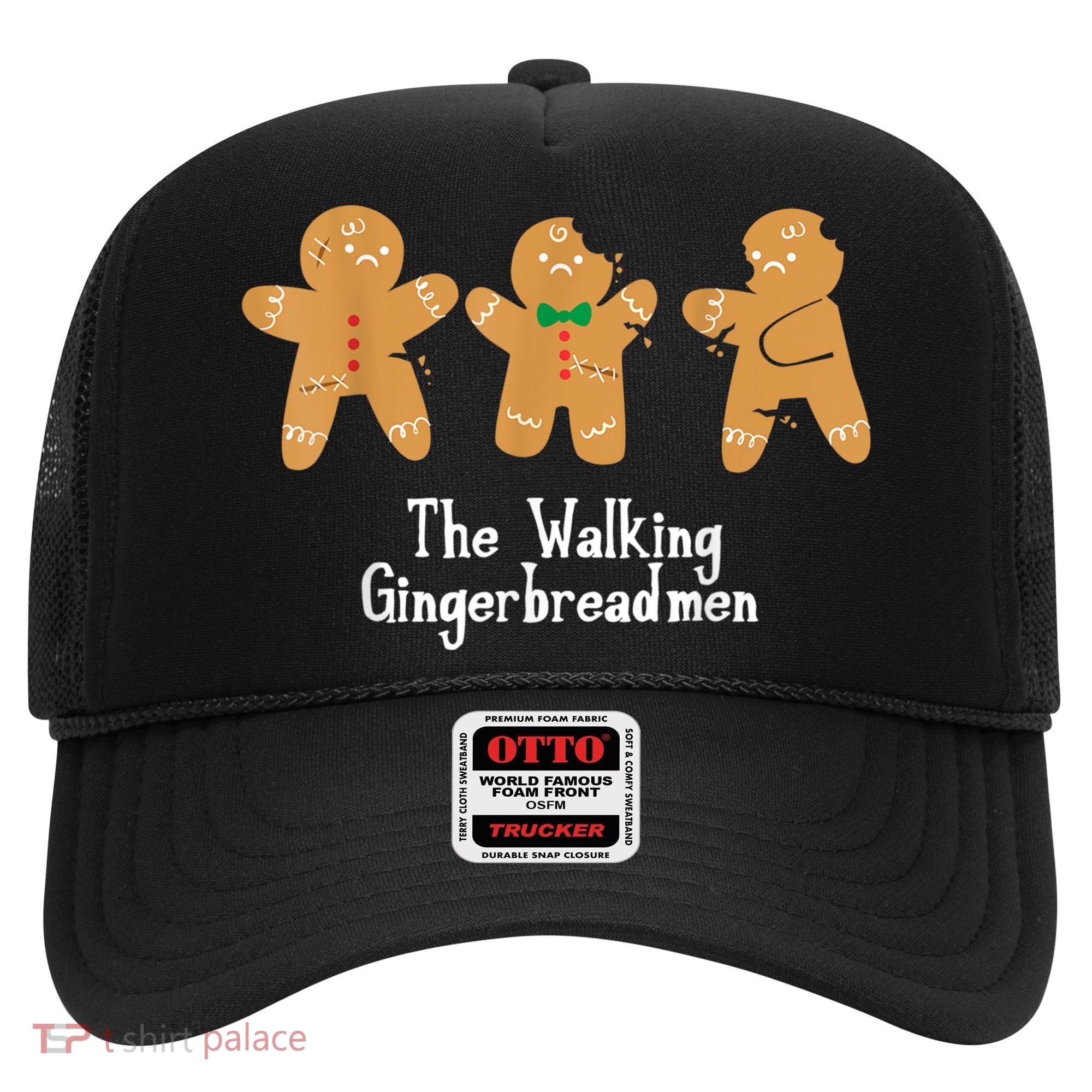 Gingerbread Walking Bread Cookie Baking Cute Christmas Hat