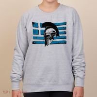 Greek Warrior Battle Flag Greece Historic Battle Flag Women's Sweatshirt thumb 0