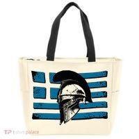 Greek Warrior Battle Flag Greece Historic Battle Flag Tote Bag thumb 0