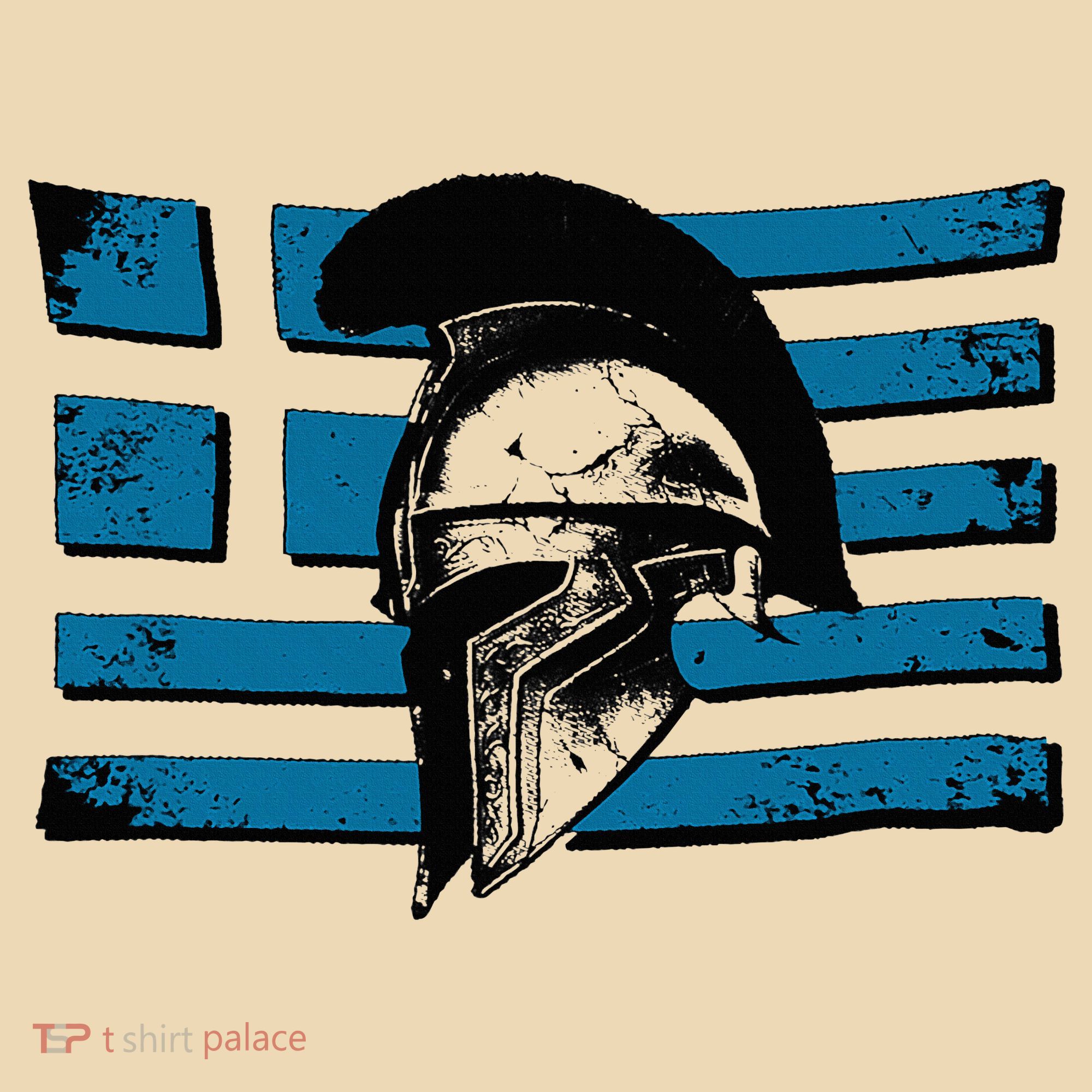 Greek Warrior Battle Flag Greece Historic Battle Flag Tote Bag
