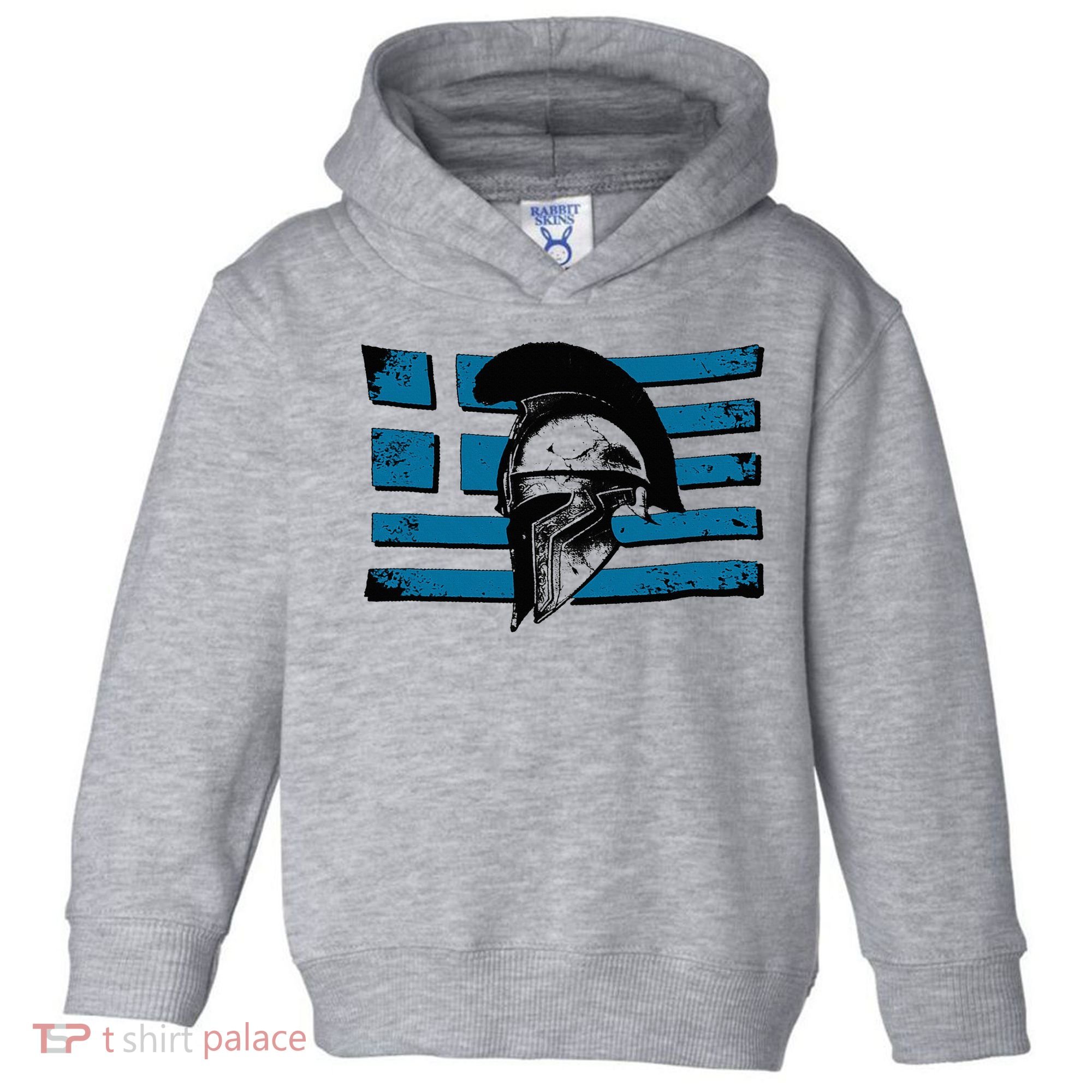 Greek Warrior Battle Flag Greece Historic Battle Flag Toddler Hoodie