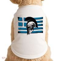 Greek Warrior Battle Flag Greece Historic Battle Flag Doggie Tank thumb 0