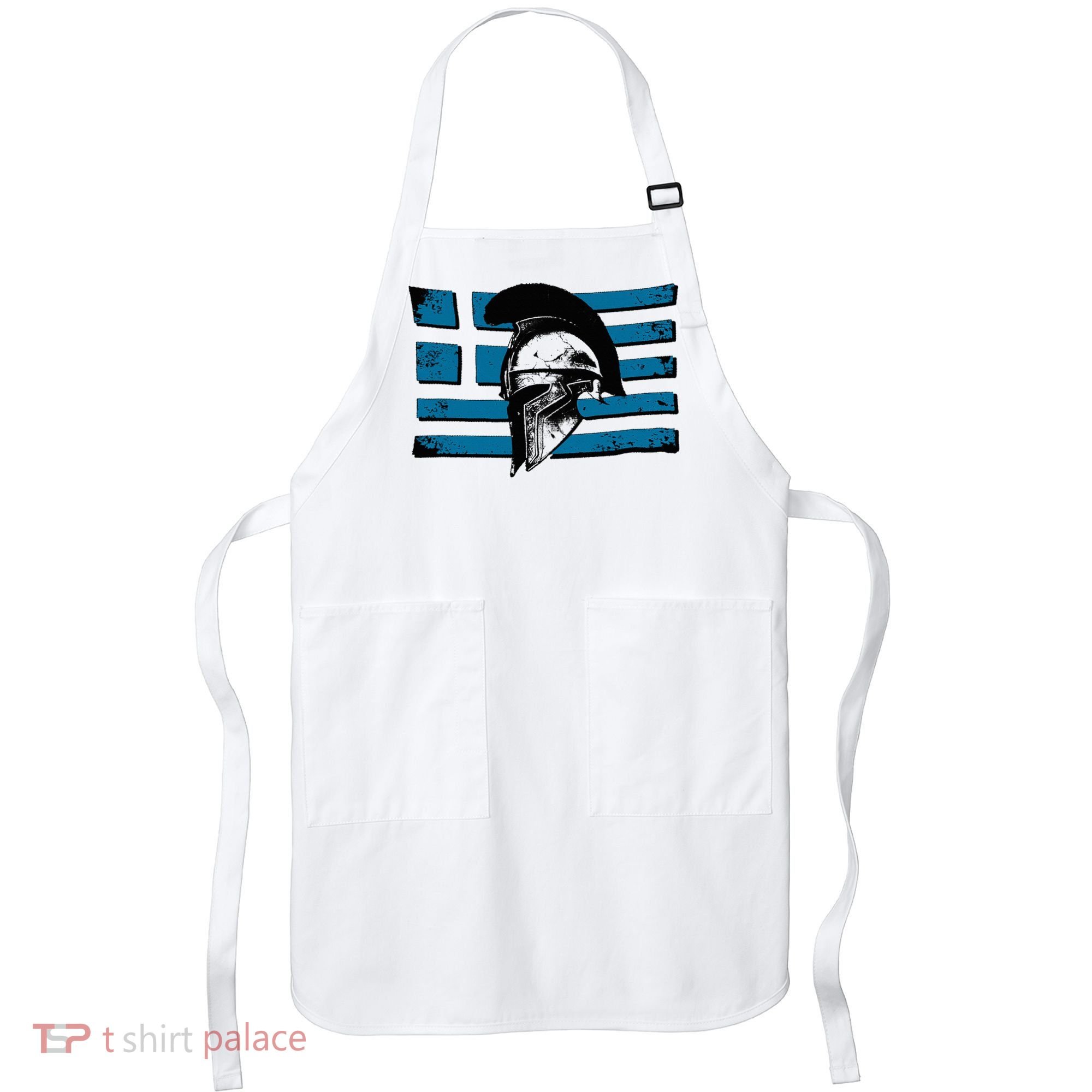 Greek Warrior Battle Flag Greece Historic Battle Flag Apron