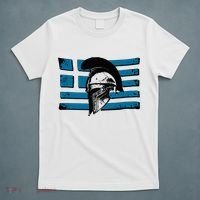 Greek Warrior Battle Flag Greece Historic Battle Flag T-Shirt thumb 5