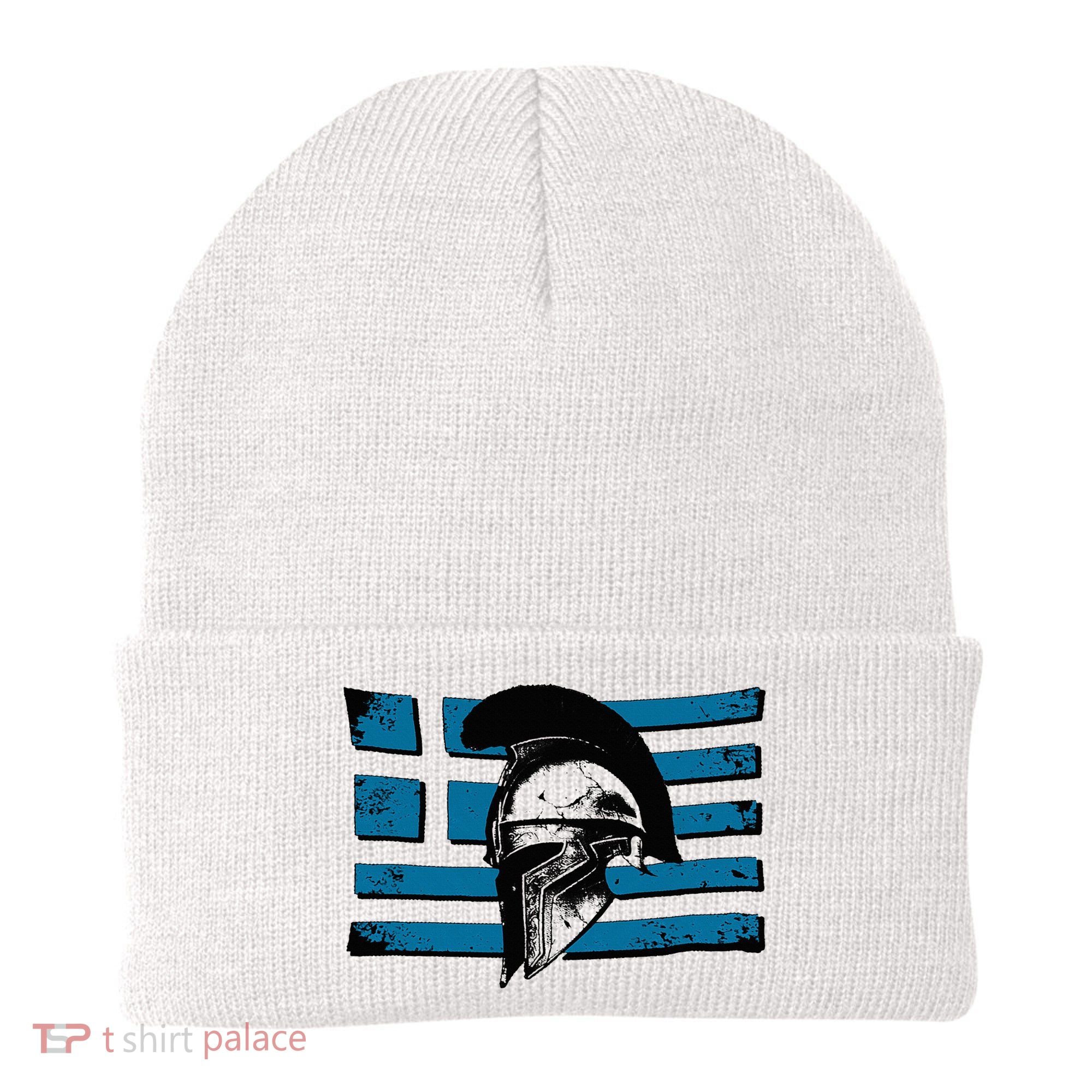 Greek Warrior Battle Flag Greece Historic Battle Flag Beanie