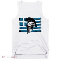 Greek Warrior Battle Flag Greece Historic Battle Flag Tank Top thumb 0
