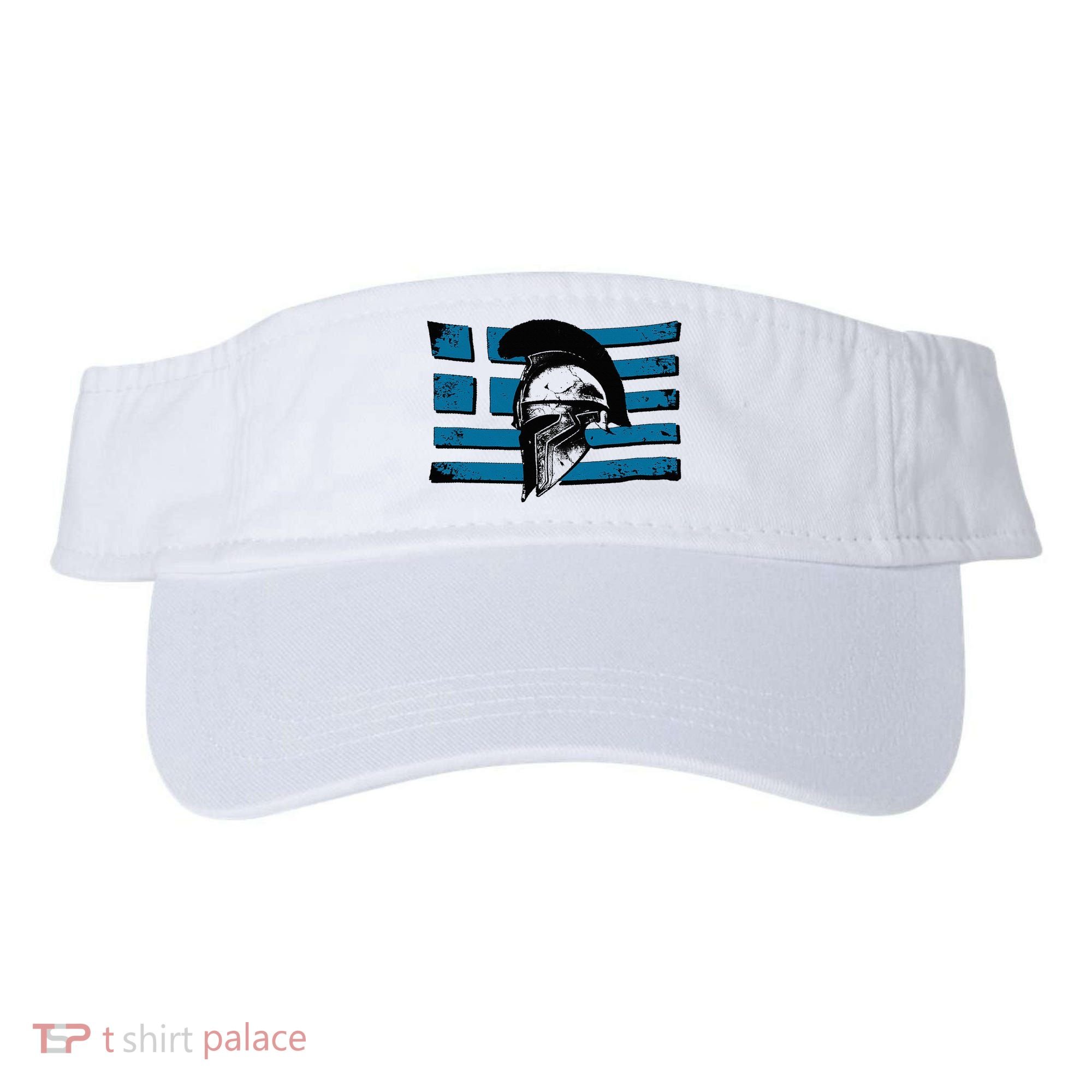 Greek Warrior Battle Flag Greece Historic Battle Flag Visor
