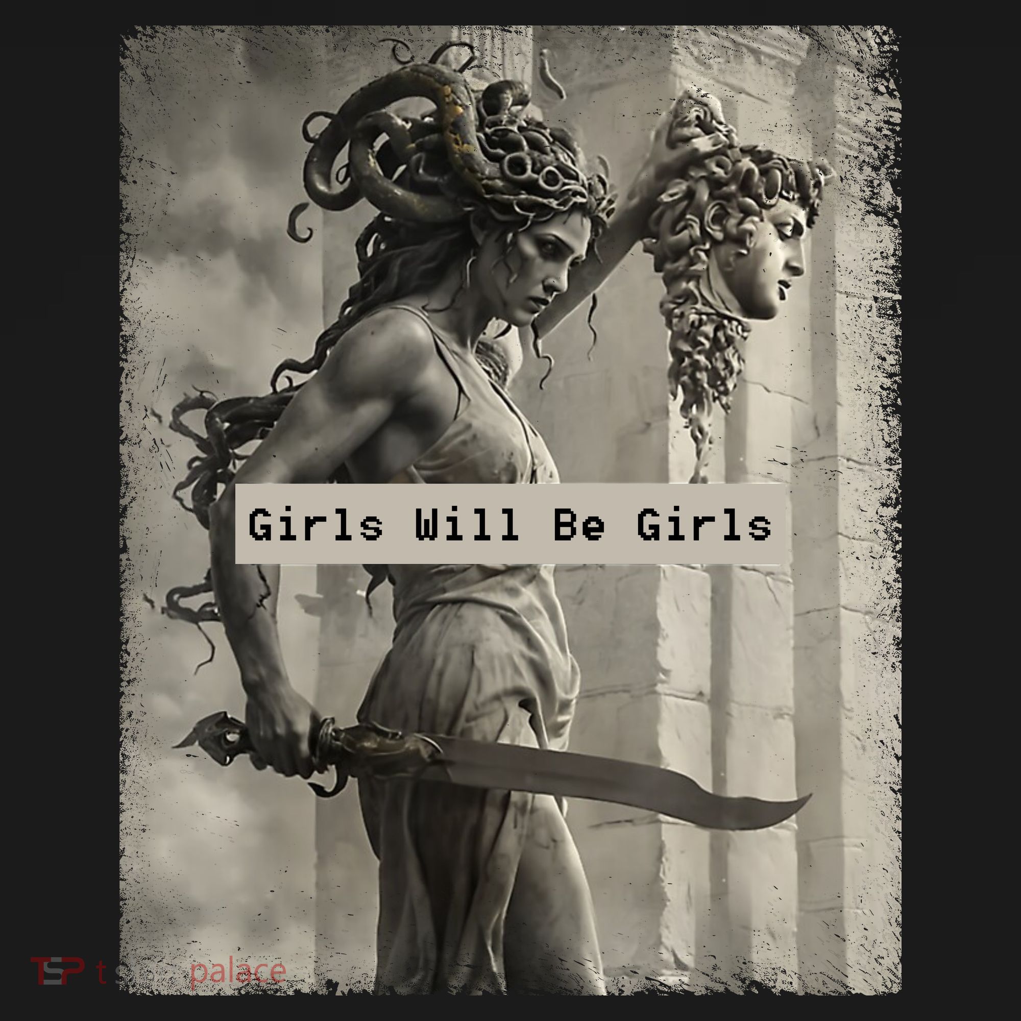 Girls Will Be Girls Medusa Feminist T-Shirt
