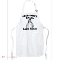 Guess Who's Back Again Funny Jesus Apron thumb 0