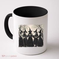 Girls Will Be Girls Halloween Witch Coffee Mug thumb 0