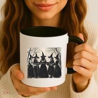 Girls Will Be Girls Halloween Witch Coffee Mug thumb 3