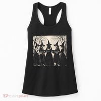 Girls Will Be Girls Halloween Witch Women's Tank Top thumb 0