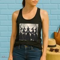 Girls Will Be Girls Halloween Witch Women's Tank Top thumb 2